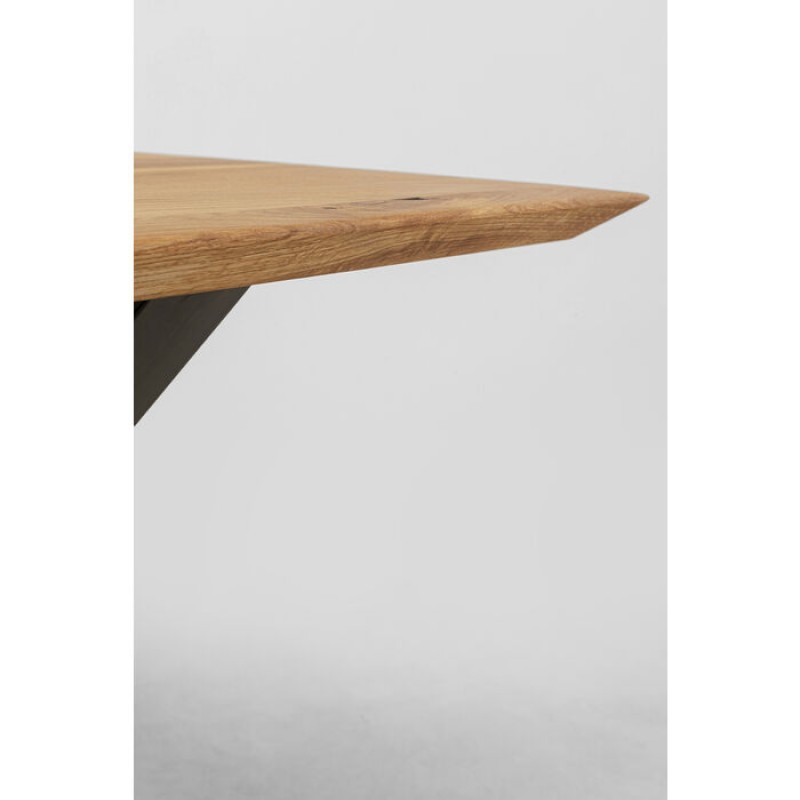 Table Symphony Oak Cross Black 200x100cm